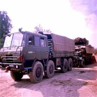 Tank Transporter Veh Carrying Tank